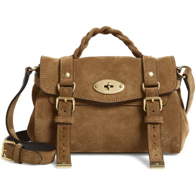 Mulberry Mini Alexa Suede Satchel