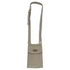 Mulberry Mini Antony Crossbody Bag In Beige Grained Leather In Sand