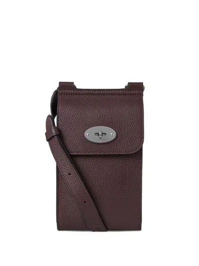 Mulberry Mini Antony Messenger Bag In Brown