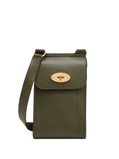 Mulberry Mini Antony Messenger Bag In Green