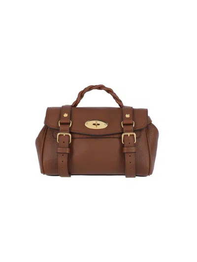 Mulberry Mini Bag Alexa In Brown