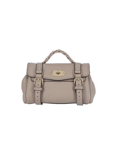 Mulberry Mini Bag "alexa" In Brown