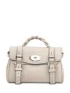 Mulberry Mini Alexa Heavy Grain In Chalk