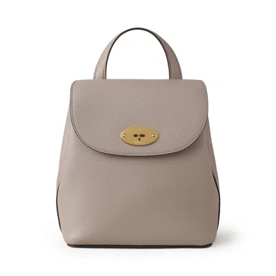 Mulberry Mini Bayswater Backpack Cashmere Taupe In Brown