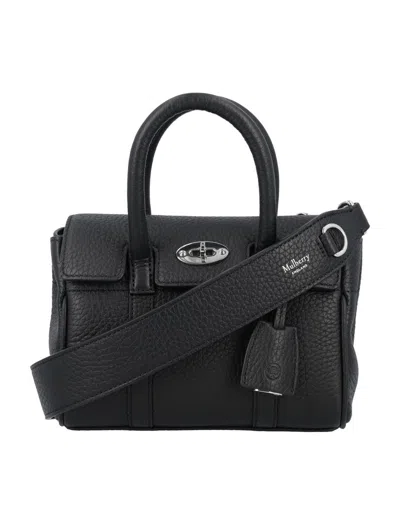 Mulberry Mini Bayswater In Black