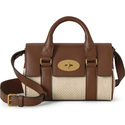 Mulberry Mini Bayswater In Brown