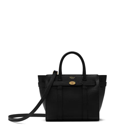 Mulberry Mini Bayswater Tote Bag In Black
