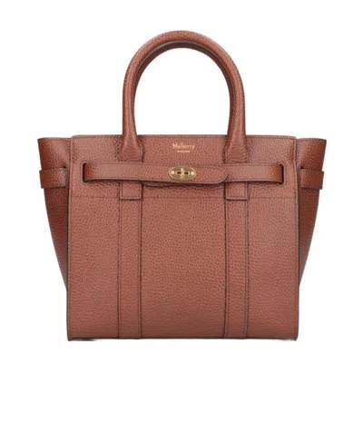 Mulberry Bayswater Logo In Brown