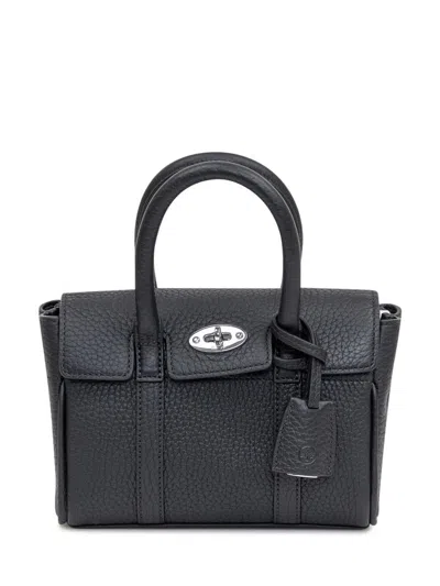 MULBERRY MULBERRY MINI BAYSWATER HEAVY GRAIN