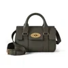 Mulberry Mini Bayswater Grained Leather Handbag