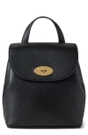 Mulberry Mini Bayswater Leather Backpack In Black
