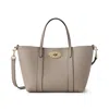 Mulberry Mini Bayswater Tote Cashmere Taupe In Brown