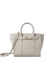 Mulberry Mini Bayswater Zipped Tote Bag In Neutral