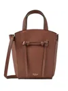 Mulberry Mini Clovelly Knotted-straps Bag In Brown