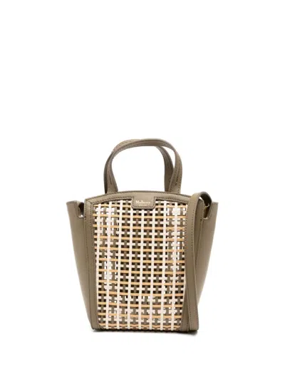 Mulberry Mini Clovelly Tote Bag In Green