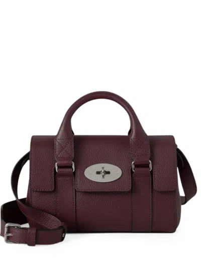 Mulberry Mini Heritage Bayswater Tote Bag In Brown