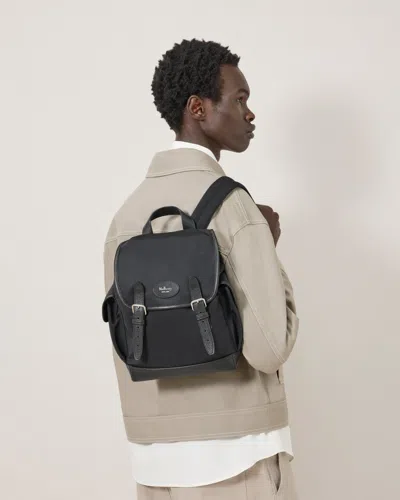 Mulberry Mini Heritage Nylon Backpack Black Nylon