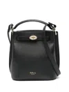 Mulberry Pebbled Top Handle Adjustable Strap Shoulder Bag