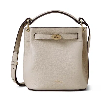 Mulberry Mini Islington Bucket In Chalk