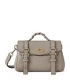 Mulberry Mini Leather Alexa Top-handle Bag In Neutral