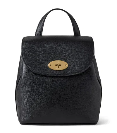 Mulberry Mini Leather Bayswater Backpack In Black