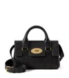 Mulberry Mini Leather Bayswater Satchel Bag In Black