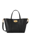 Mulberry Mini Leather Bayswater Tote Bag In Black