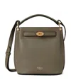 Mulberry Mini Leather Islington Bucket Bag In Green