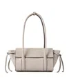 Mulberry Mini Leather Soft Bayswater Shoulder Bag In White