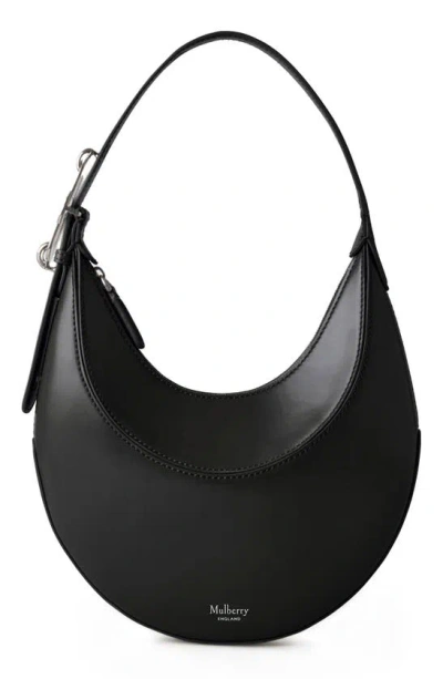 Mulberry Mini Pimlico Super Lux Leather Hobo Bag In Black