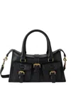 Mulberry Mini Roxanne Black High Shine Leather In Black