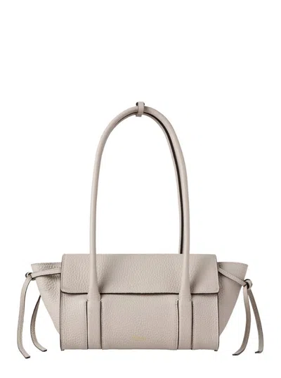 Mulberry Mini Soft Bayswater Heavy Grain In Sand