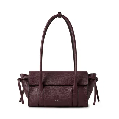 Mulberry Mini Soft Bayswater In Red
