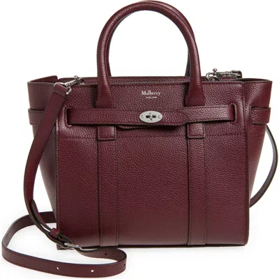 Mulberry Mini Zipped Bayswater Leather Tote