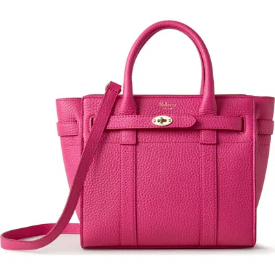 Mulberry Mini Zipped Bayswater Leather Tote