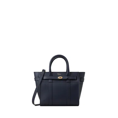 Mulberry Mini Zipped Bayswater In Night Sky