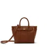 Mulberry Mini Zipped Bayswater In Oak