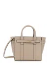 Mulberry Mini Zipped Bayswater Small Classic Grai In Neutral