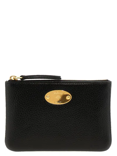 Mulberry ' Plaque' Small Wallet In Black