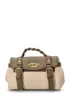 Mulberry Natural Alexa Mini Satchel In Brown