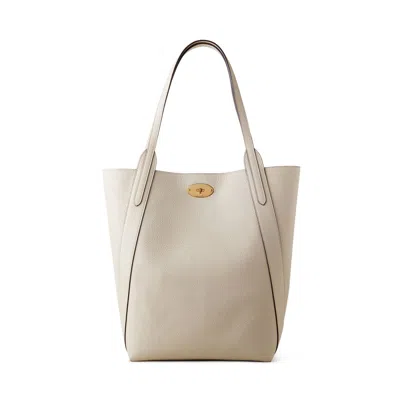 Mulberry North South Bayswater Tote In White