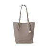 Mulberry North South Shopper Cashmere Taupe In Brown