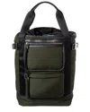 Mulberry Nylon & Leather Tote In Green