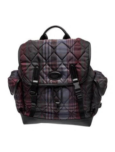 Pre-owned Mulberry Nylon Backpack In Black