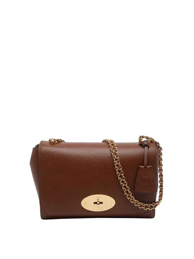 Mulberry Oak Medium Lily Crossbody Bag In Brown
