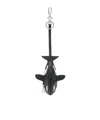 Mulberry Orca Case Keyring In Black