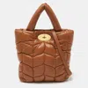 MULBERRY PADDED LEATHER SOFTIE TOTE