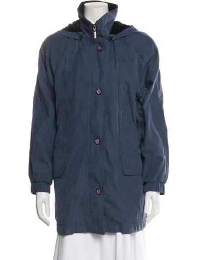 Pre-owned Mulberry Parka In Blue