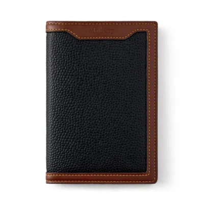 Mulberry Passport Cover In Black