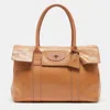 MULBERRY PATENT LEATHER BAYSWATER SATCHEL